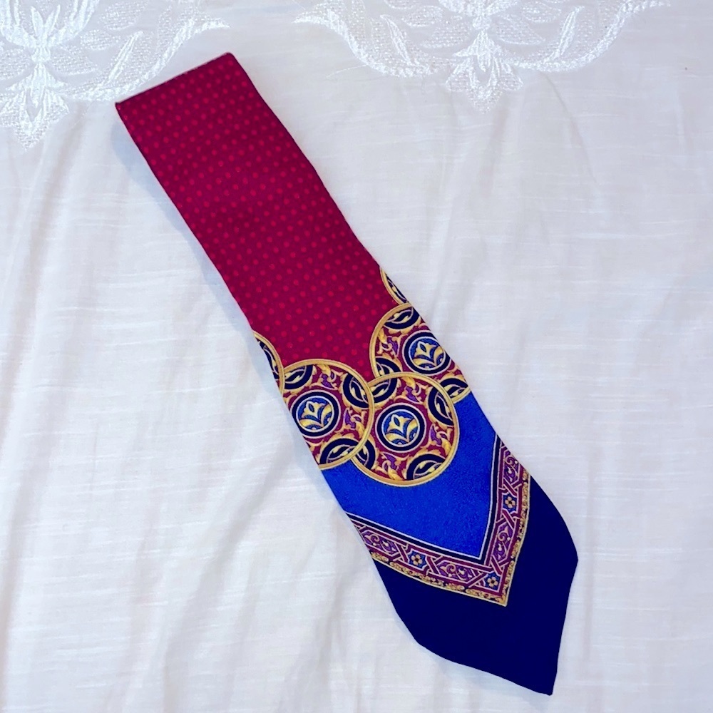 Vtg Versace Silk Tie